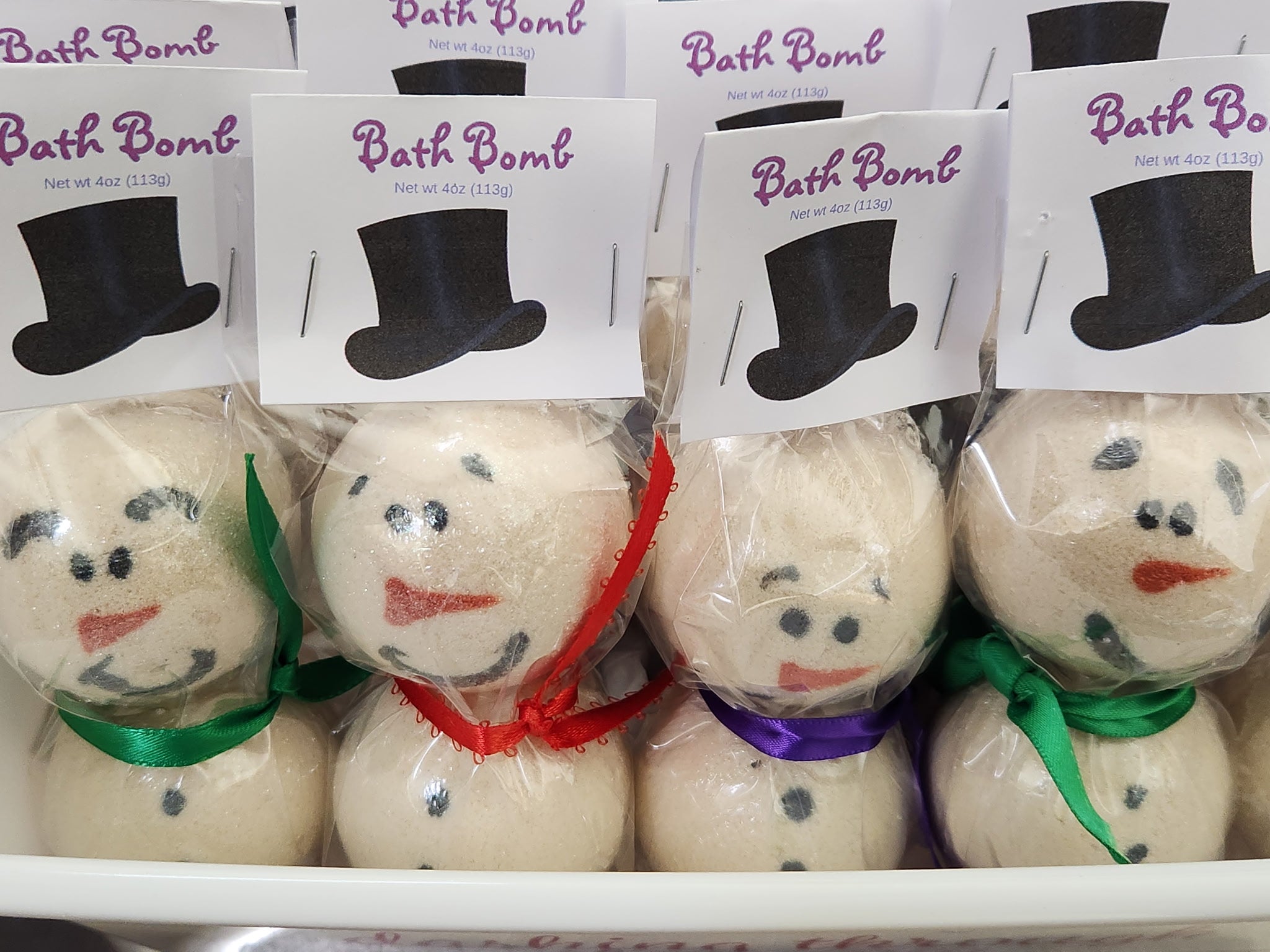 Christmas Bath Bombs