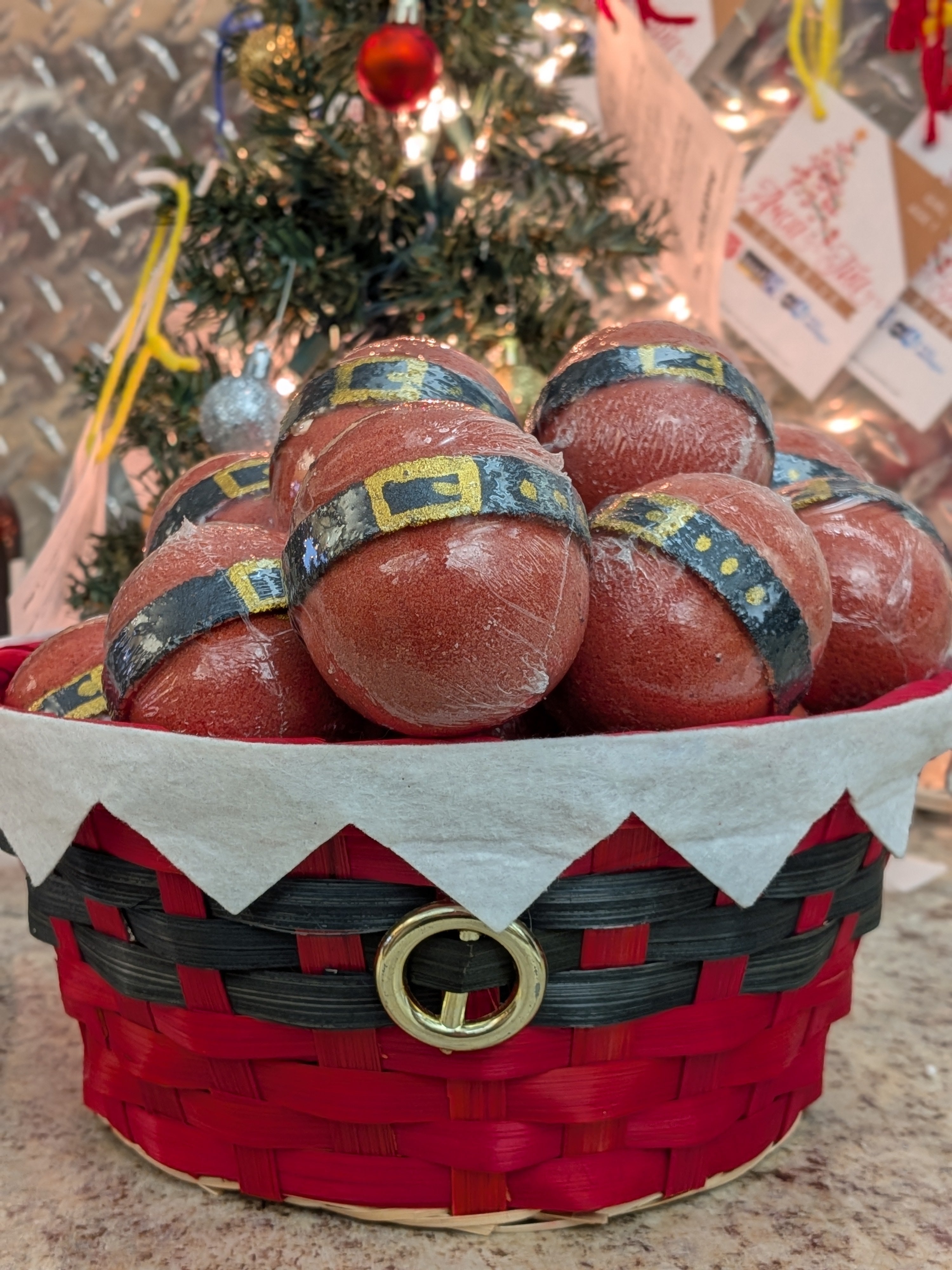 Christmas Bath Bombs