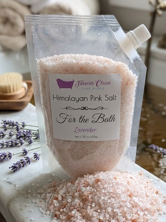 Bath Salts - Epsom & Dead Sea Salts & Himalayan