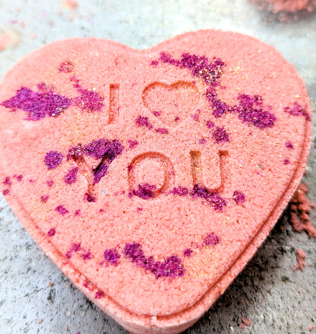 I Heart You Bath Bomb
